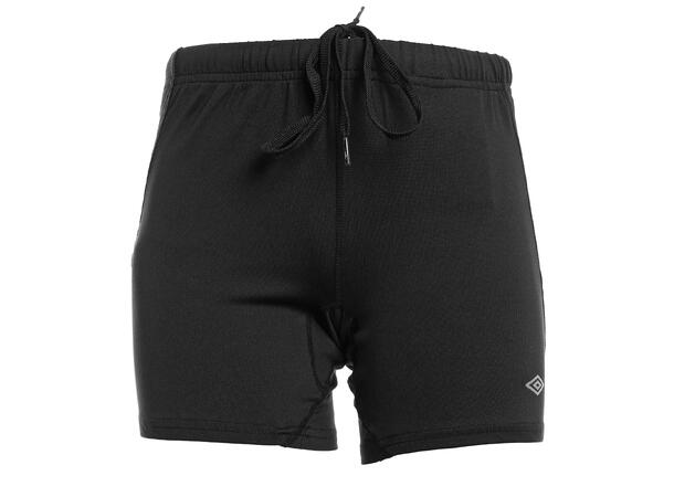 UMBRO Tights Short W Sort 36 Kort tights i polyester/spandex 